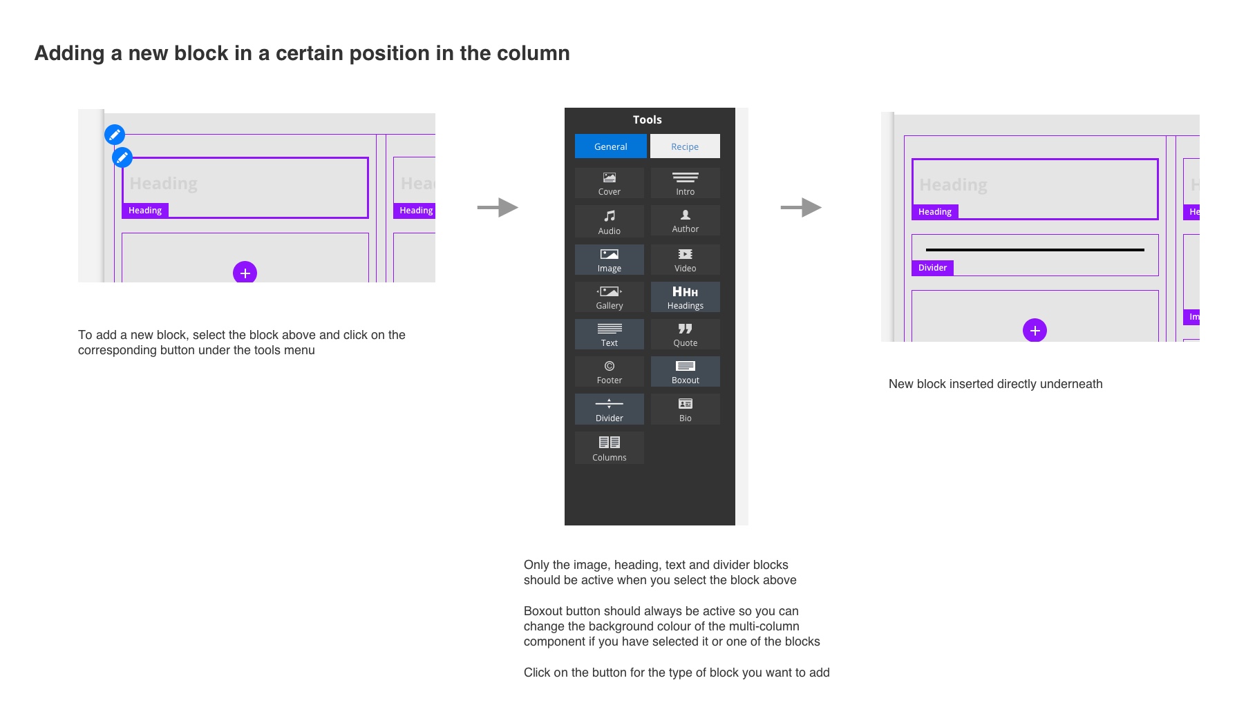 An example from the design document